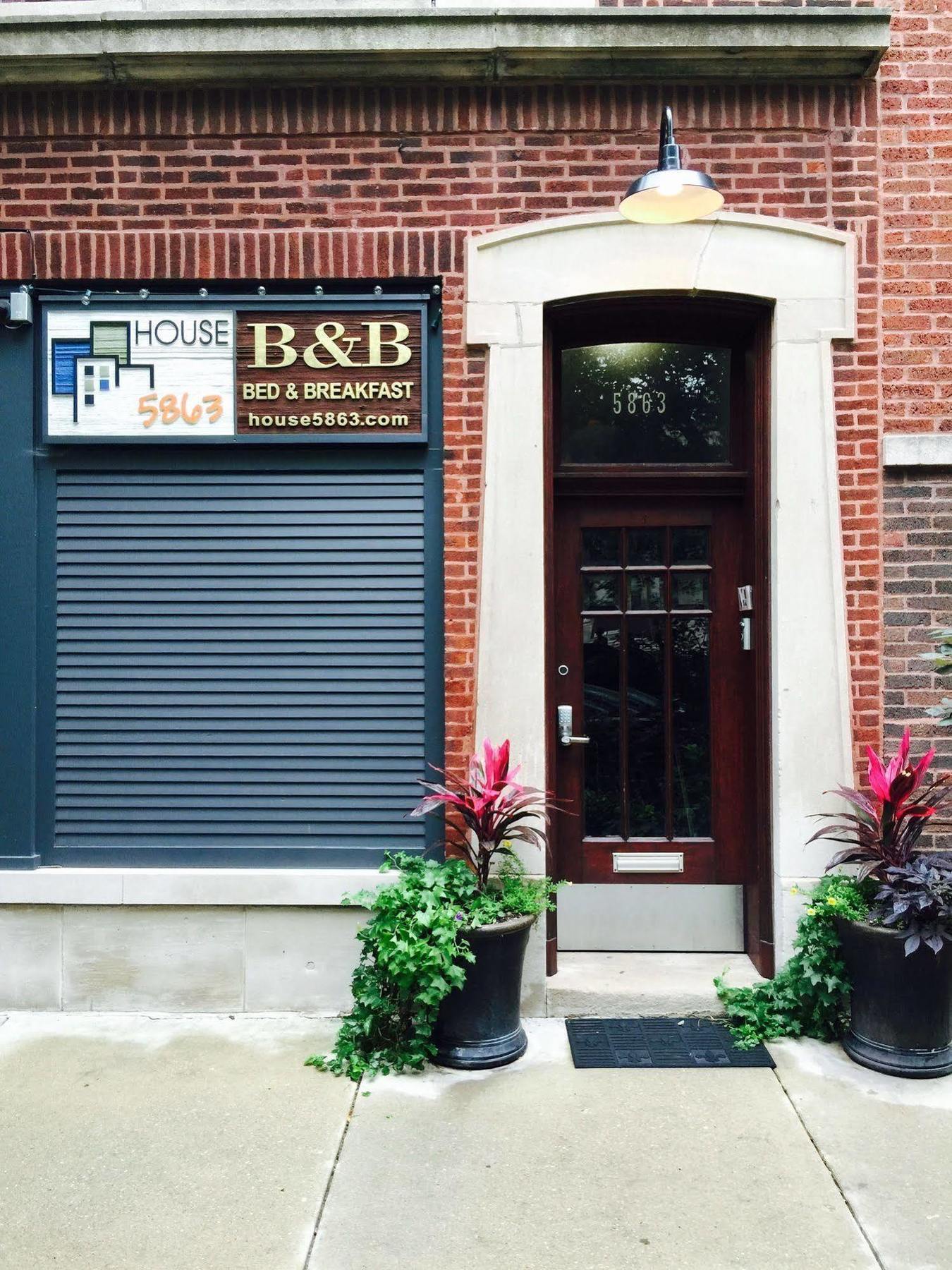 House 5863- Chicago'S Premier Bed And Breakfast Eksteriør bilde